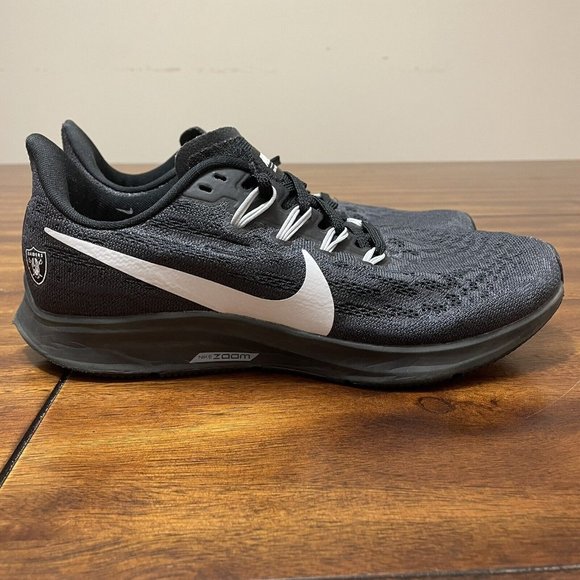 NFL Las Vegas Raiders NIKE AIR ZOOM PEGASUS 36 Black CI1942 001 Men\'s Shoes 7M main image 7